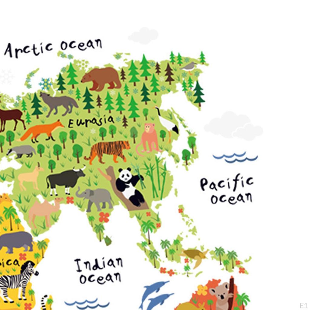 Naklejki Ścienne Zwierzęta Naklejka Zwierzęta Kuchnia Biblioteczka Korytarz Tapeta Sala Lekcyjna Biuro