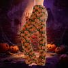 Women's Casual Drawstring Pants with Halloween Print Pattern