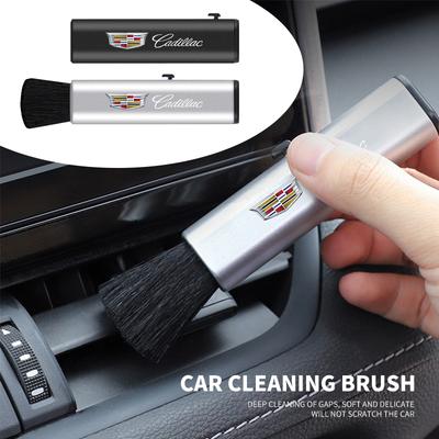 Car Cleaning Brush Retractable Air Outlet Soft Cleaner For Logo Escalade CTS ATS SRX XTS XT5 STS CT5 CT6 BLS XLR