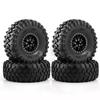 4PCS 1.9Inch Remote Control Crawler Tires 130mm Tyre Replacement for D90 D110 AXIAL SCX10 II III CAPRA TRAX 4 TRAX 6 1