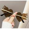 Novelty Flame Sunglasses For Shows And Daily Wear Punk Costume Accessories Masquerades Party Decoration