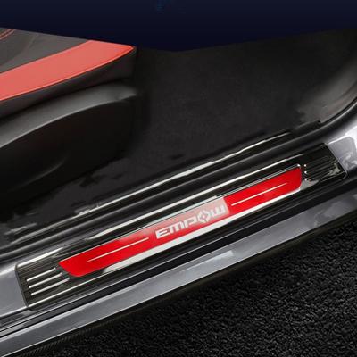 Car Sticker Styling For GAC Empow Stainless Steel Door Sill Protector Guard Plate Cover Auto Accessories  2022