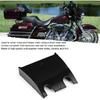 Dash Extension Panel Dash Extension Panel Metal Rubber Dash Extension Panel Drag Motorcycle Fuel Cover Fit For Fltcu I Flht (Black)