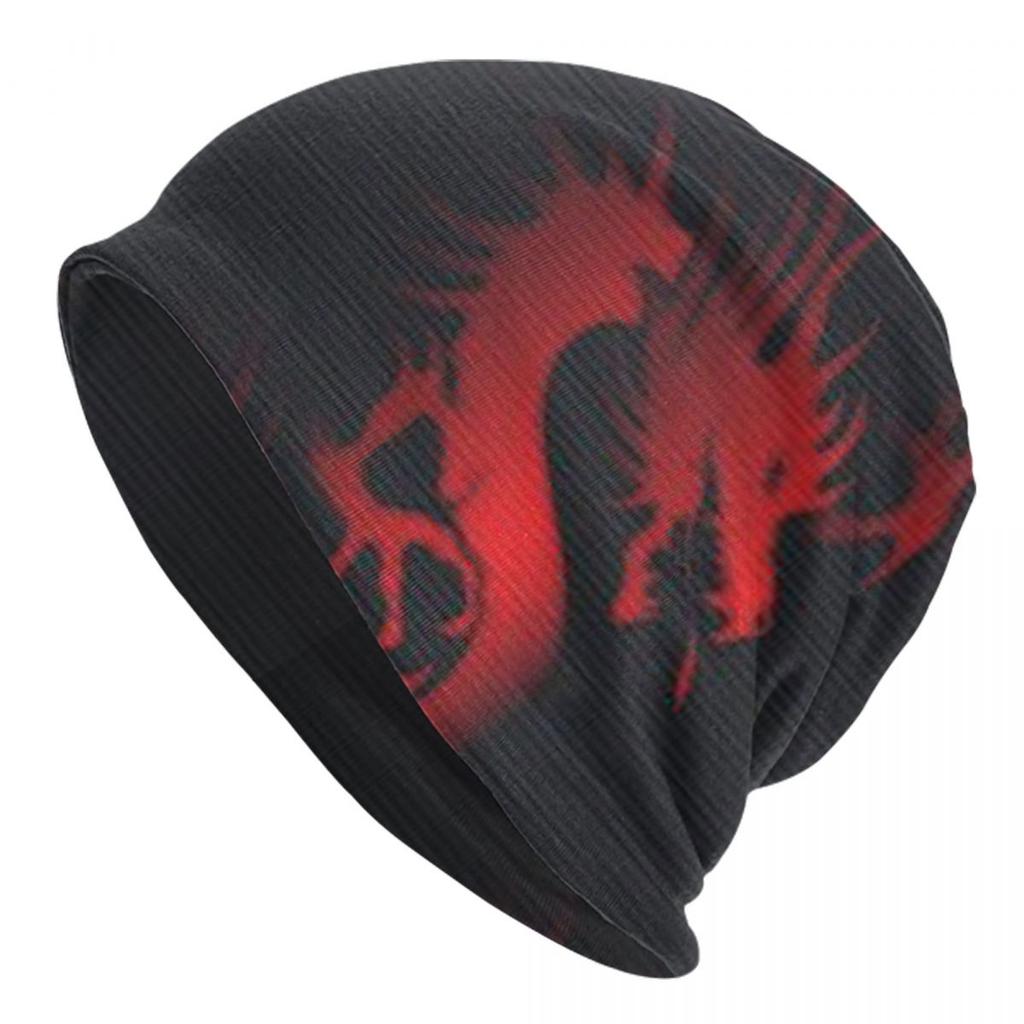 Red Fire Dragon Unisex Women Adult Beanies Caps Knitted Bonnet Hat Warm Fashion Autumn Winter Outdoor Skullies Hats
