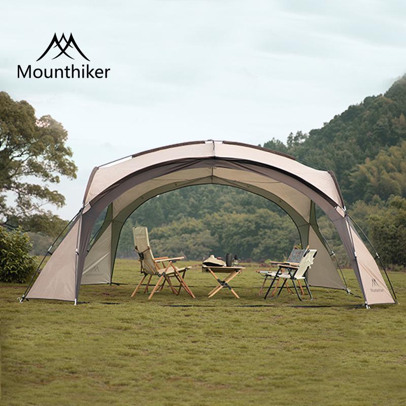 Bergkuppel Campingzelt: Großes Outdoor-Vordach für mehrere Gäste, ideal für Campingplätze und Selbstfahrer-Touren.
