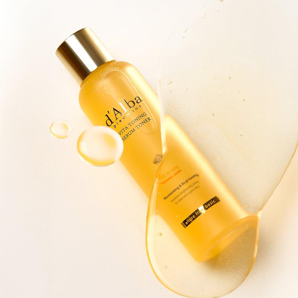 d'Alba White Truffle Vita Toning Serum Toner 180 ml