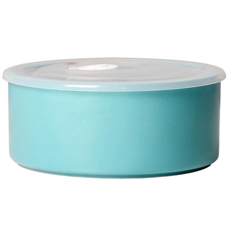 Nordic Style Microwaveable Ceramic Lunch Box for Office with Airtight Seal