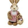 Figurine Ornaments Straw Easter Simulation Statue Toys for Office Desktop Dollhouse Party Decoration