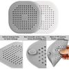 Silicone Plug Stopper Kitchen Sewer Bathroom Floor Bathtub WaterFilter Shower Drain Hair Catcher Sink Strainer Home Accessories