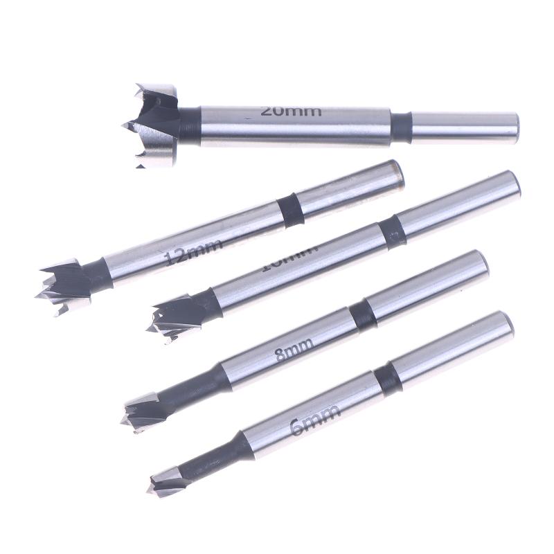 1Pc 6mm-20mm Round Shank High Carbon Steel Hole Saw Hinge, Woodworking Drill Bit Cutter