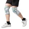 Sports Knee Compression Sleeve, Elastic Breathable Knee Support Brace, Men Women Knee Protector for Deep Crouch, Weightlifting, Basketball