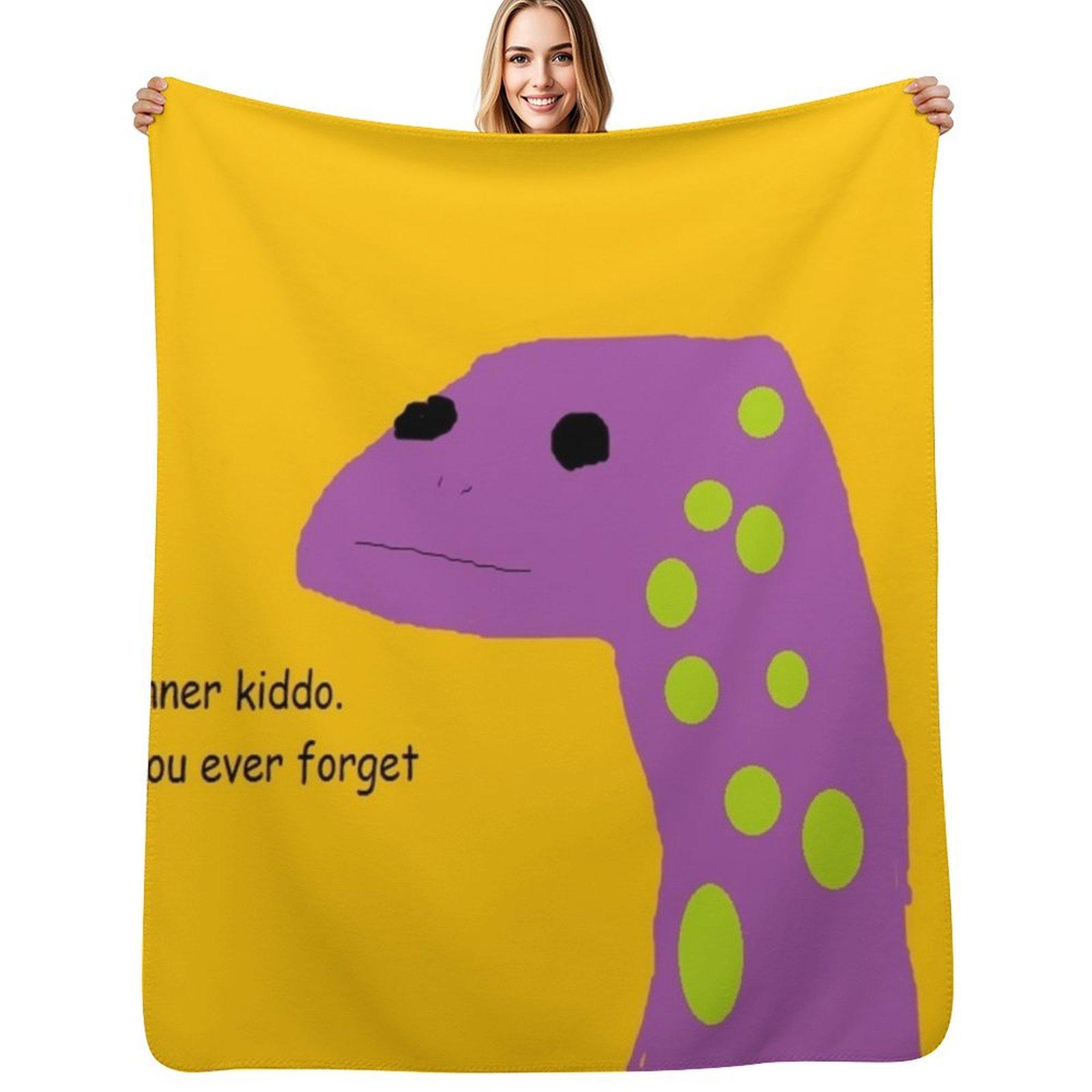 

motivational lizard Throw Blanket Stylish Couch Blanket for Home Living Room 102x76cm(40x30in)