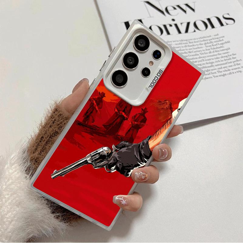 

Red Dead R-Redemption Soft Phone Case for Samsung Galaxy S24 S25 FE S26 Edge S23 Ultra S22 Plus S21 + Shockproof Cover Back Shel Samsung S20 FE