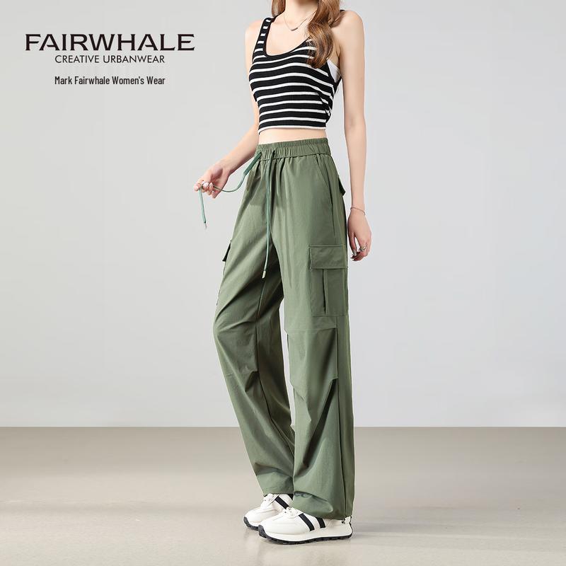 Mark Fairwhale Women's Triple-Proof Loose Fit Cargo Jogger Pants