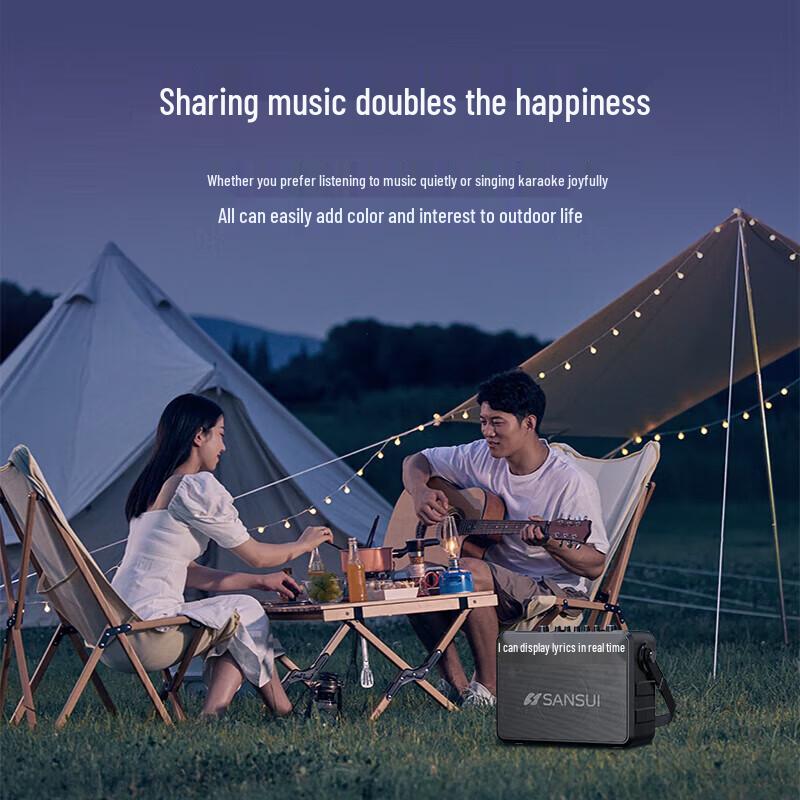 Sansui G11PRO Portable Karaoke Speaker System