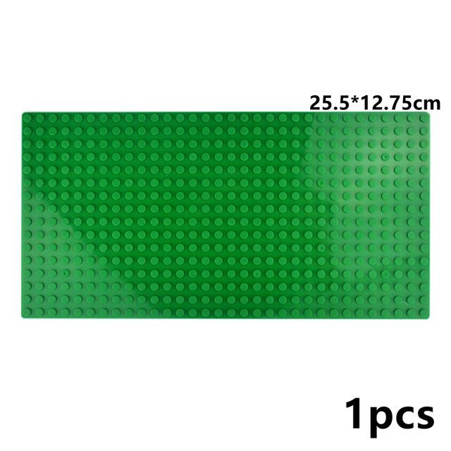 32*32 16x16 Dots Brick Baseplate City Street Road Base Plate Wall Construction 32x16 Building Block Compatible Kid Toys Leduo