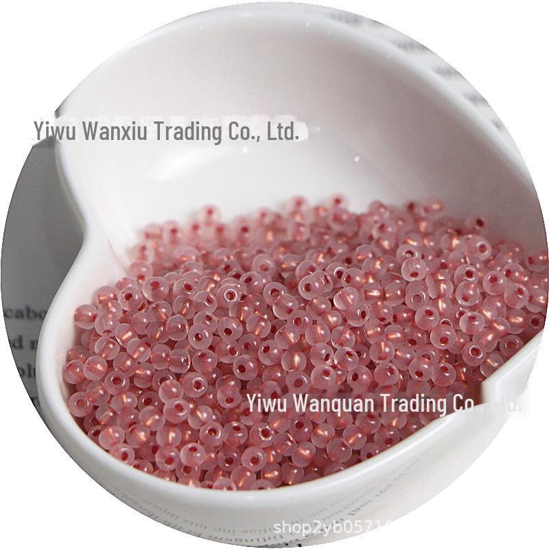 

3 мм нефритовые стеклянные рисовые бусины для самодельных украшений: Браслеты, ожерелья, кольца 2mm 10g ~700 beads