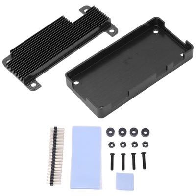 Custodia per Raspberry Pi Guscio Protettivo in Lega di Alluminio Custodia di Raffreddamento per Dissipazione del Calore