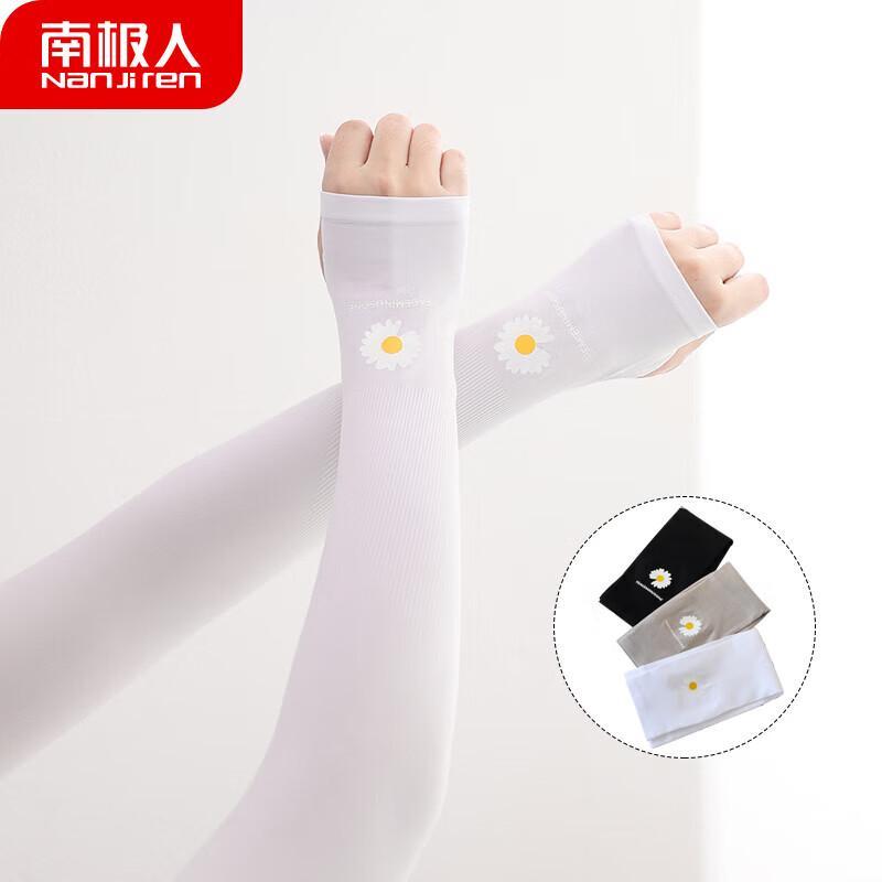 Nanjiren Summer UV Protection Ice Sleeves One Size (3 Pairs)