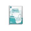 Couvre-siège de toilette jetable portable hydrosoluble - Usage transfrontalier
