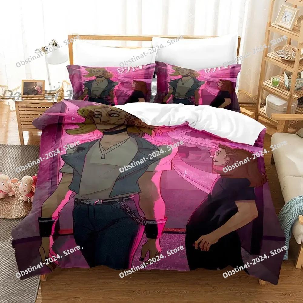 Fashion 3d Print Anime Game Metal Family Bedding Set Single Twin Full Queen King Size Bed Set Adult Kid Bedroom Duvetcover Sets