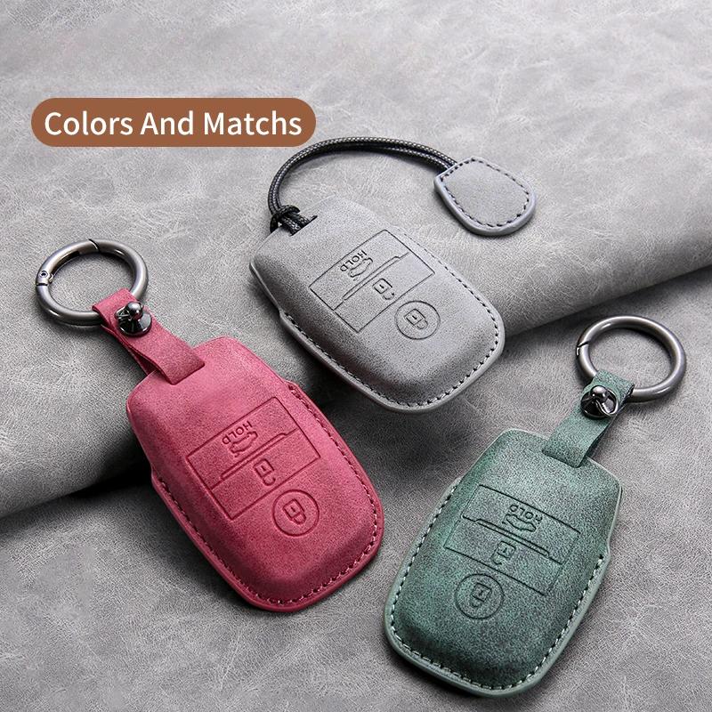 3 Buttons Car Remote Key Case Cover for Kia K2 K4 Forte Koup Optima Rio Sedona Sorento Soul EV Sportage NIRO Forte Keychain