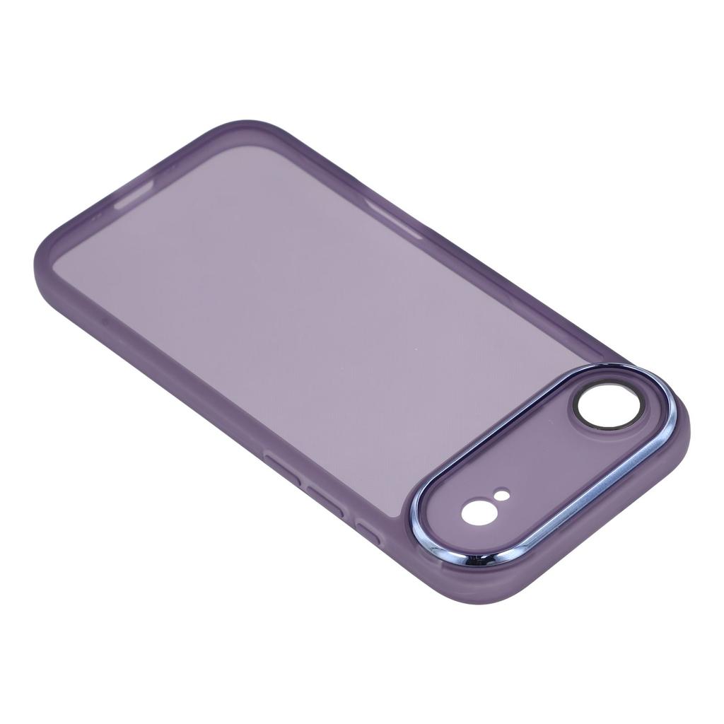 For iPhone 17 Air Case Electroplated Camera Frame TPU Phone Cover