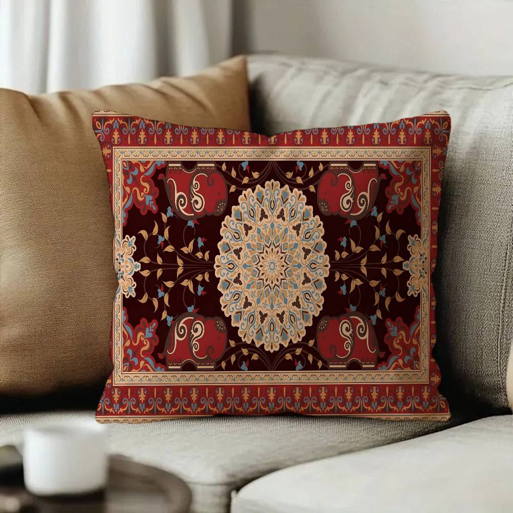 Persian carpet Pillow Cover for Bedroom Room and Living Room Sofa Decorative Cushion Cover