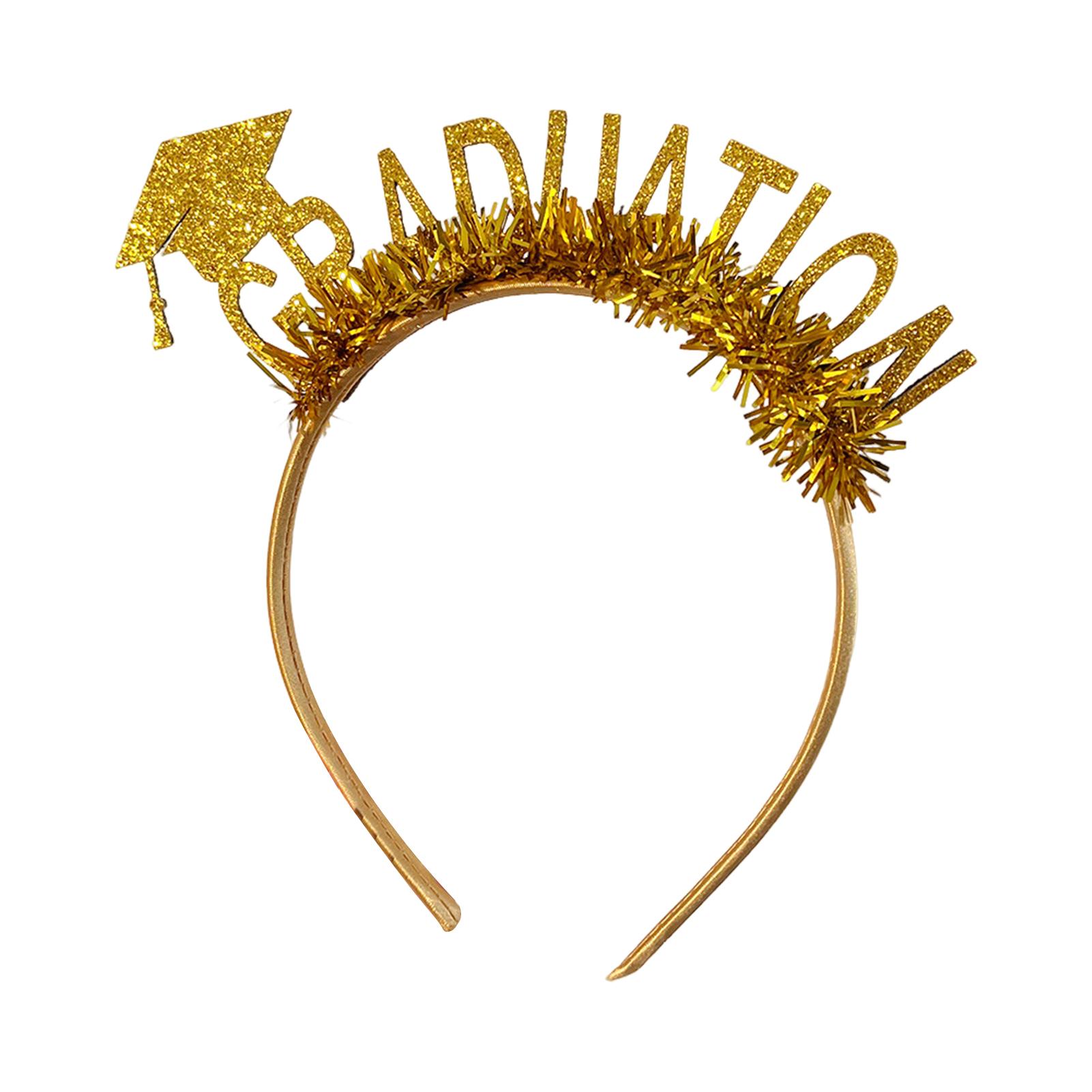 

Graduation Season Headband For Men And Women Creative Bachelor s Hat Shaped Headband Graduation Decoration Photography Props