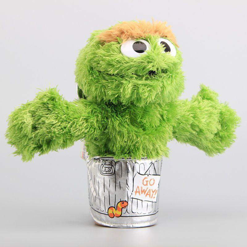 Street Hand Puppet Plush Toys Elmo Cookie Monster Ernie Soft And Cuddly Stuffed Dolls**