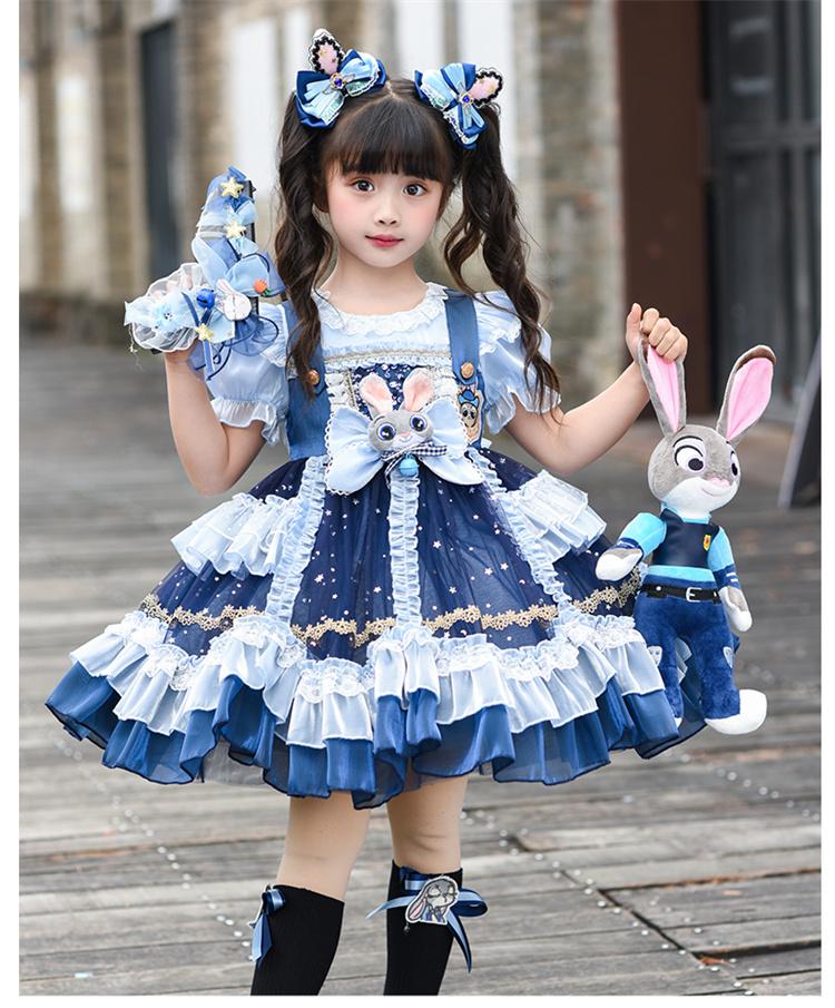 Rabbit Officer Dress Children's Dress