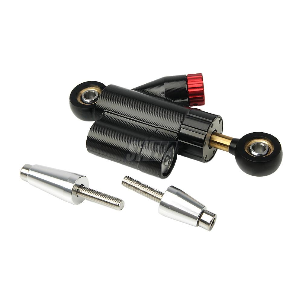 

Motorcycle Universal CNC Short Adjustable Off-Road Motocross Steering Damper Stabilizer Safety Control for YAMAHA MT09 120mm чёрный