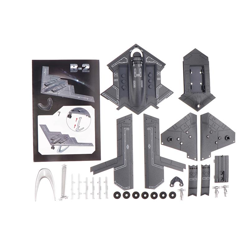 1 Piece Diy 3D Puzzle Assemble Collection Toys Fighter Model Tabletop Decoration Plane Model Ornament Building Blocks Toy