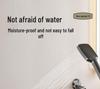 No-Drill Suction Cup Towel Rack: Wall-Mounted Bathroom Organizer with Single/Double Bars.