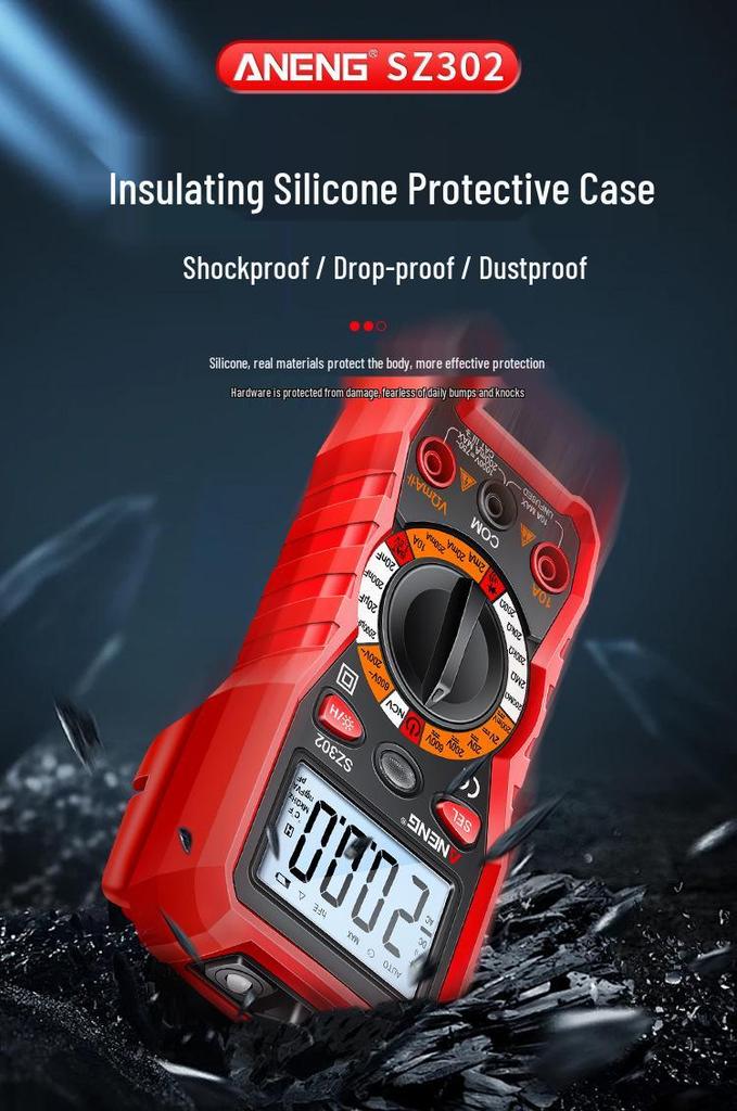 ANENG High Precision Multi-function Digital Multimeter for Electricians SZ302