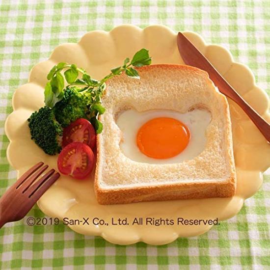 Kai Corporation Rilakkuma Sandwich Made in DN0213 Mold, Japan,