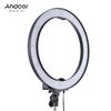 LA 650D 5500K 36W Ring Digital Photographic Studio Light with 600 LED Lights Stepless Adjustment W  Color Filters and