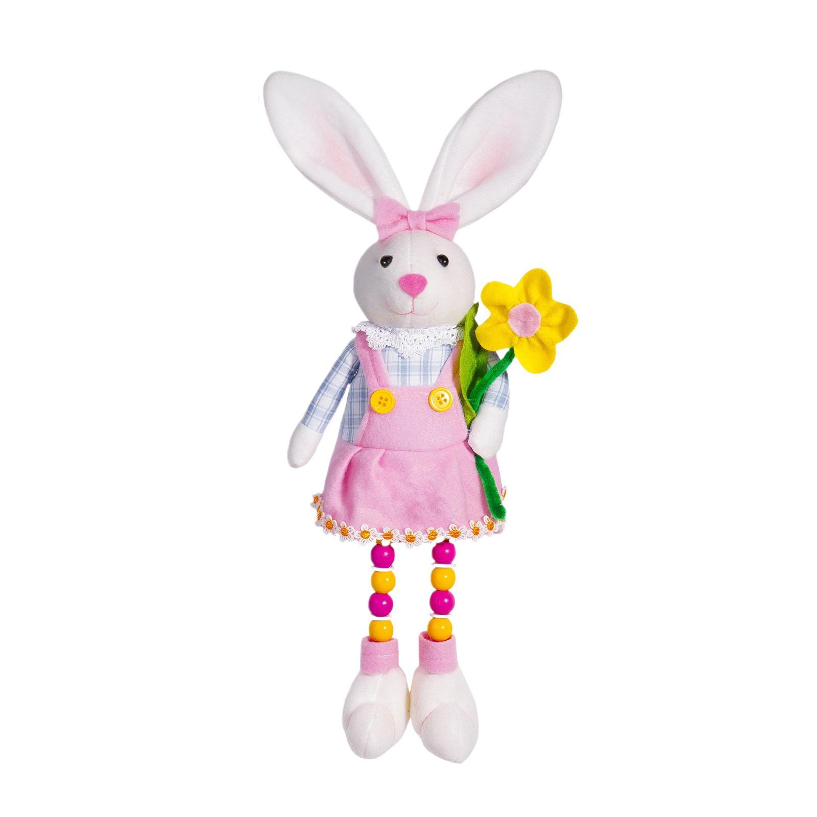 

Easter Doll Radish Flower Sitting Bead Foot Doll Decoration Decoration Decoration One Size