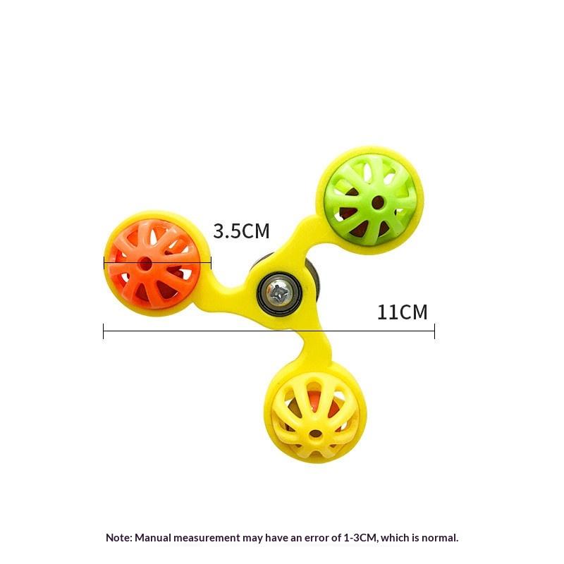 Papageienspielzeug Interaktives drehendes Windradspielzeug Vogelkäfigspielzeug für Papageien Drehend zur Stimulation Unterhaltung Spiel Kauen