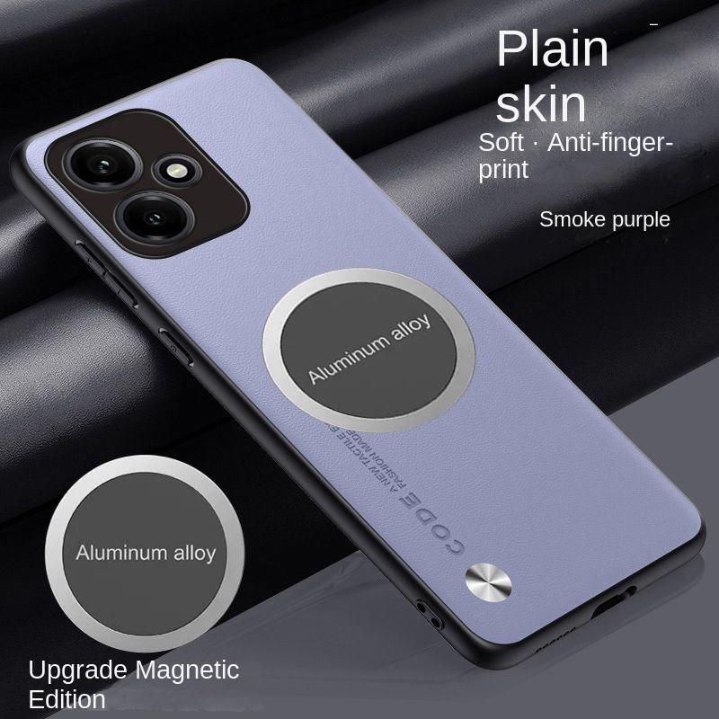 For Huawei Honor 400 Pro Case Soft Vegan Leather Magnetic Protective Back Cover Case For Honor 400 Lite Honor400 Pro Phone Shell