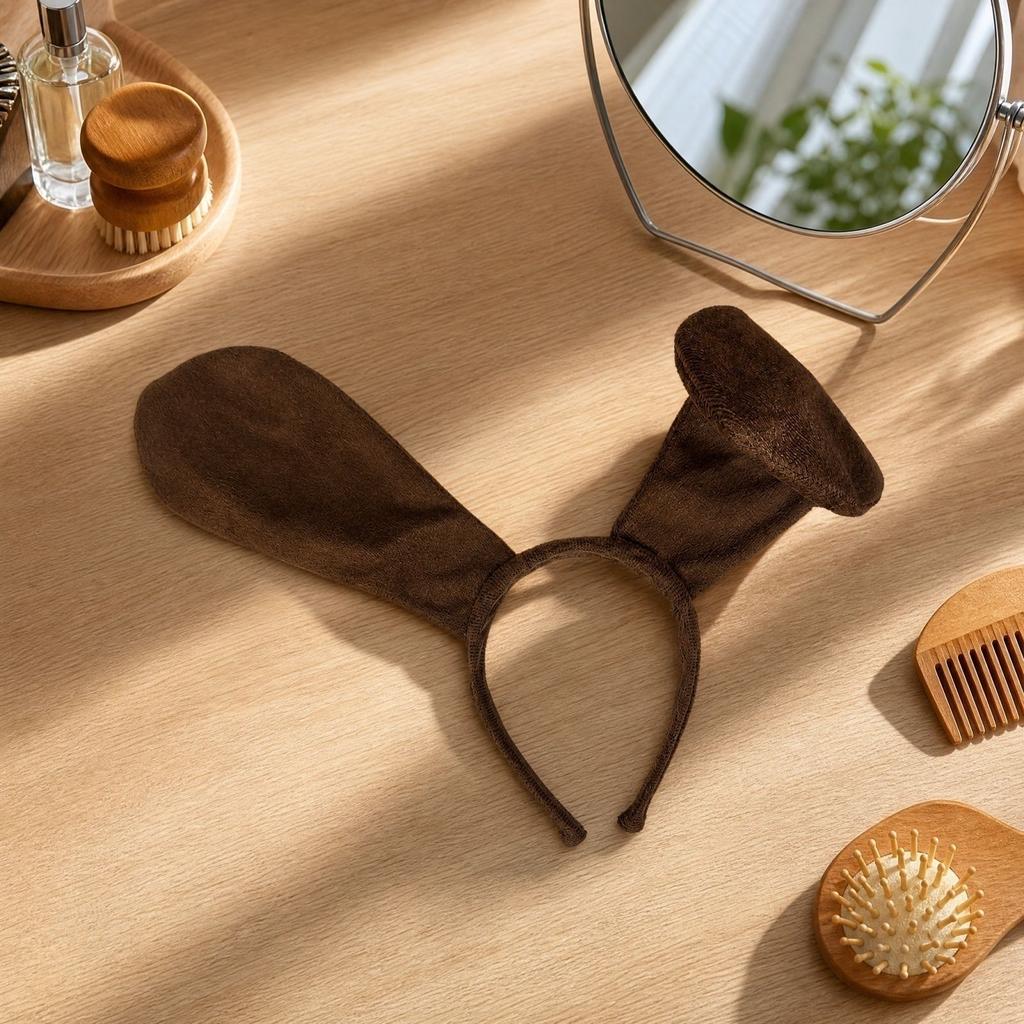 Dog Ears Headband Costume Accessory for Cosplay and Party Wear