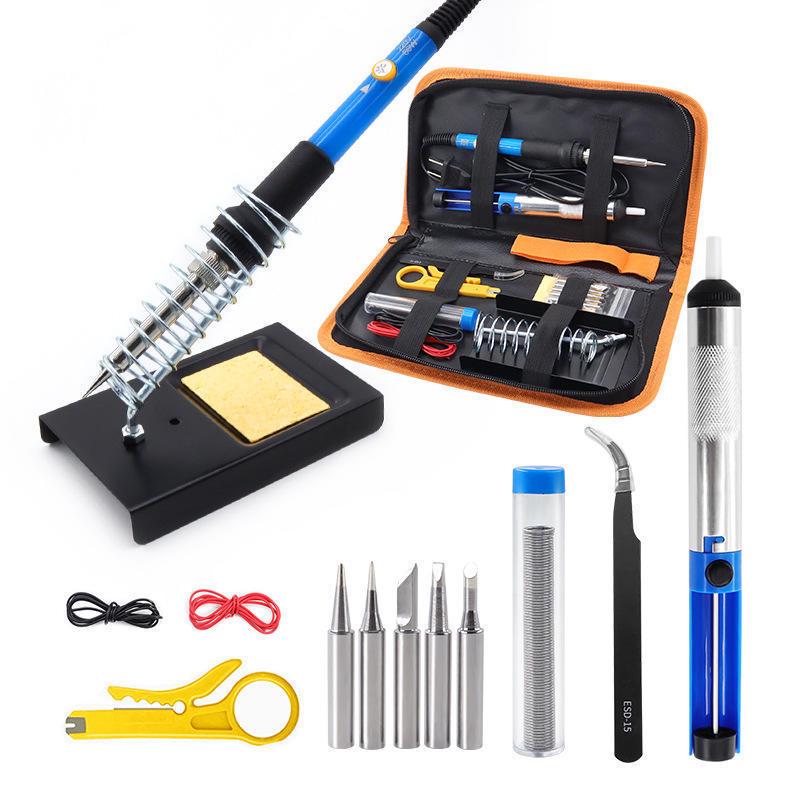 Adjustable 60W Electric Soldering Iron Kit with Constant Temperature, 110V/220V, EU/UK/US Standard Welding Tools