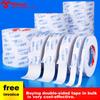 Double-Sided Foam Tape, for Car Interior Decoration, Wall Stickers, Sponge Double-Sided Tape Strip, 40MM Wide x 5 Meters x 2MM Thick (2 Rolls)