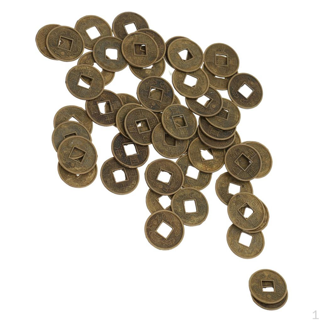 Lot of 50 Ancient Chinese 0.71   coins for Health Good