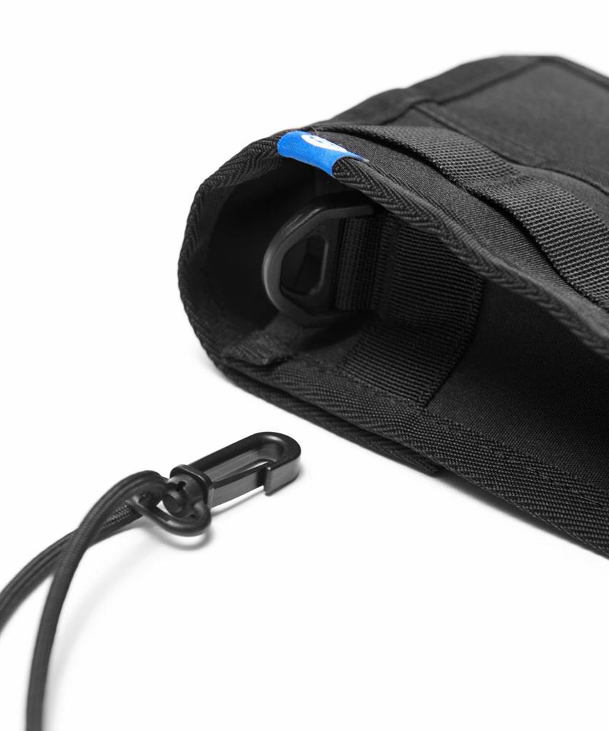 GORDON MILLER Car Cordura Tissue Case, Dark Gray, 1646553