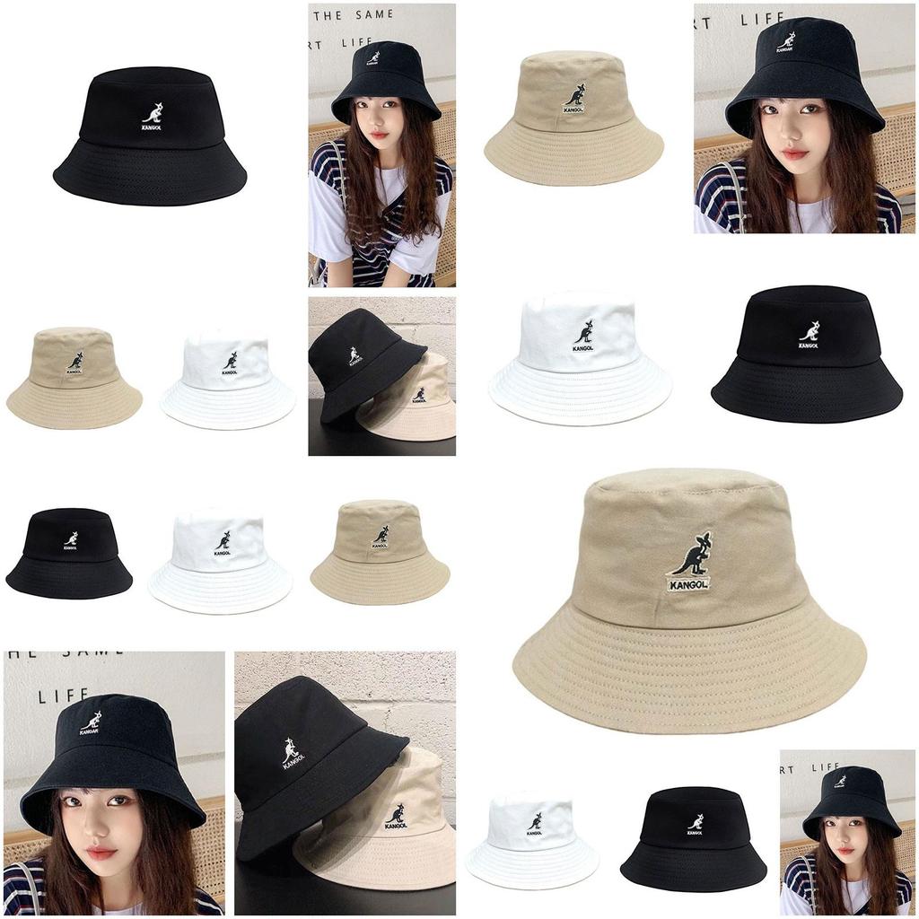 Klassischer Kangol Bermuda Gewaschener Fischerhut Herren Damen Baumwolle Flaches Oberteil Modische Kopfbedeckung