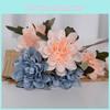 Plants Simulated Dahlia Wedding Hotel Restaurant Desktop Props Decoration