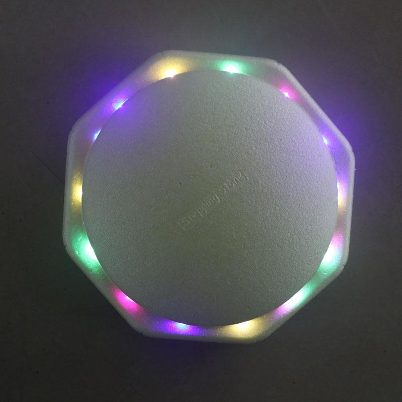 „Trittsteine für Kinder: Sensorisches Gleichgewicht und frühpädagogische Regenbogenpfade"