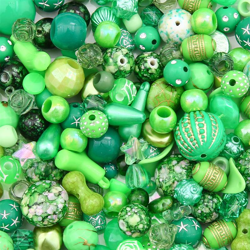 

Винтажная барочная акриловая бусина в глухой коробке: Аксессуары для ожерелий и кулонов своими руками Random Mix 30g/pack