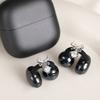 Orecchini Glamour con Pietre di Zircone Accessori Vestibilità Perfetta per Cuffie Freeclip 1 2 Fascino Design a Clip Sicuro